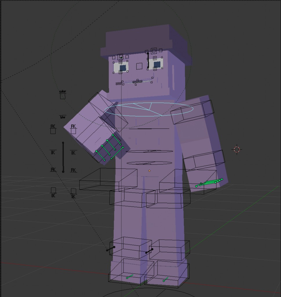 Notch Minecraft Rig preview image 2